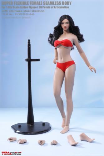 Product image of the product “Caucasian Suntan Female Super Flexible Seamless Body (Middle Bust) ”