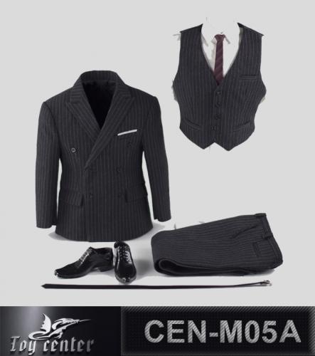 Artikelbild des Artikels “Gentlemen Striped Suit Set (Grey) 1:6 “