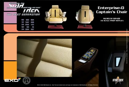 Artikelbild des Artikels “Enterprise-D Captain’s Chair 1:6 “