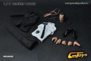 Product image of the product “Neo Matrix (Agent Smith) Head and Outfit 1/6 ”