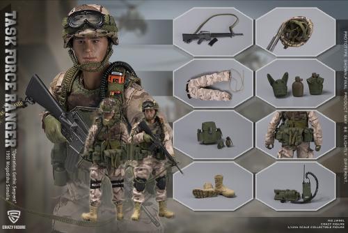 Product image of the product “1/12 TASK FORCE RANGER “Operation Gothic Serpent” ”