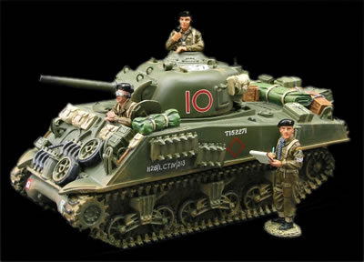 Product image of the product “D-Day '44: British & U.S. Troops: SPECIAL EDITION BRITISH SHERMAN ”