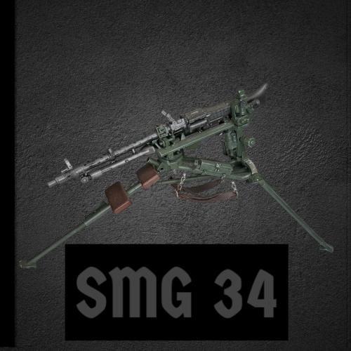 Product image of the product “MG 34 with S-MG lafette in Kunststoff ”
