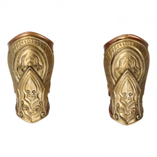 Product image of the product “Diecast Forearm Armors (Gold) (1:6) ”