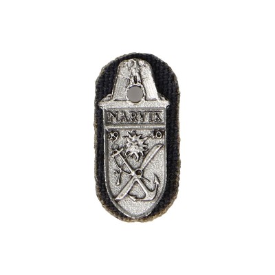 Artikelbild des Artikels “Narvik Schild in Metal mit Stoff 1:6 “