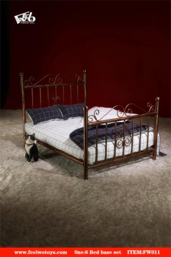 Artikelbild des Artikels “Diecast Single Bed with Mattress (Bronce) 1:6 “