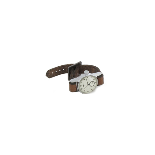 Product image of the product “Offiziers Uhr, Chrono mit Lederarmband 1/6 ”