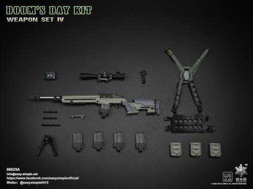Product image of the product “1/6 Doom's Day Kit - Weapon Set IV (Khaki) ”