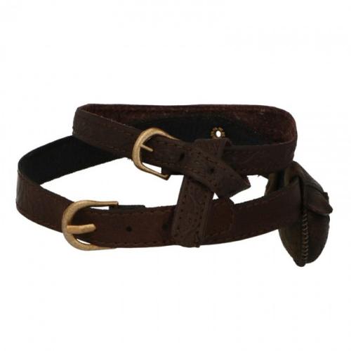 Product image of the product “Double Belt with Pouch (Brown) 1/6 ”