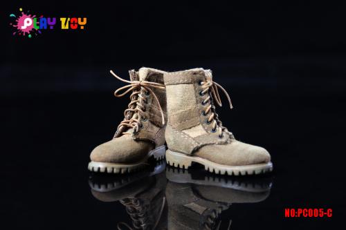 Artikelbild des Artikels “Dessert Boots. Canvas and leather “