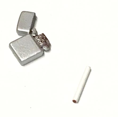 Artikelbild des Artikels “Zippo mit Zigarette “
