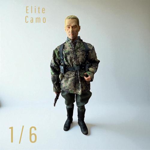 Product image of the product “Soldat in Tarnsmock Platanenmuster 1/6 ”