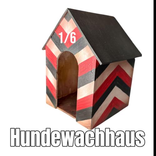 Product image of the product “German Wachhaus for Dog  1/6 (made of Wood) ”