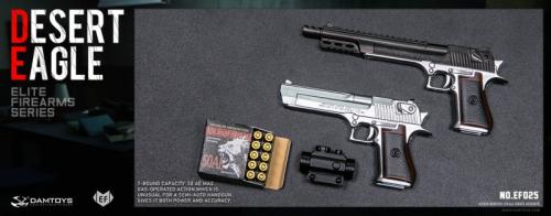 Product image of the product “1/6 Elite Firearms Series - Desert Eagle Set (Silver) ”