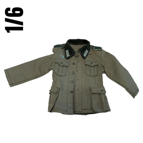 Artikelbild des Artikels “German M36 Felduniform zum knöpfen Kragenspiegel gewebt 1/6 “