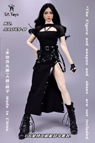 Artikelbild des Artikels “Female Agent Functional Combat Suit Set (Black) 1:6 “