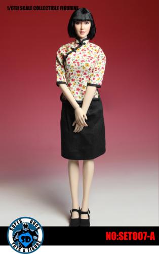 Artikelbild des Artikels “1:6 Female Asian Traditional Clothing Set (White) “
