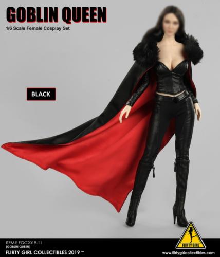 Artikelbild des Artikels “Female Goblin Queen Set (Black)im Maßstab 1:6 “