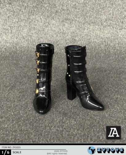 Product image of the product “Female Heeled Boots (Black) 1/6 ”
