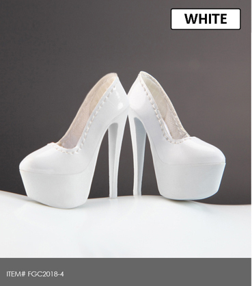 Product image of the product “Female Heeled Shoes (White) ”