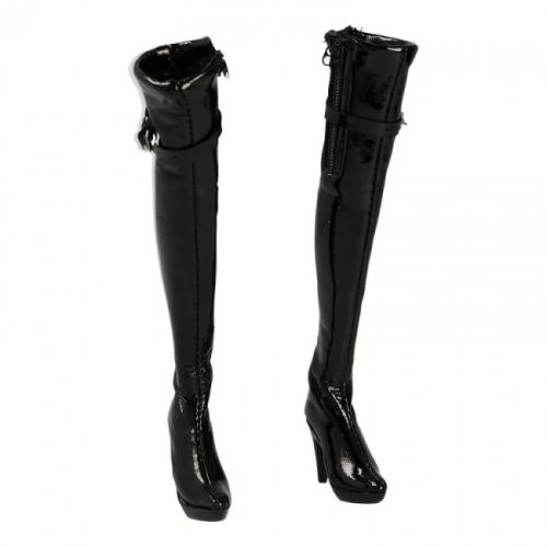 Product image of the product “black female Boots extra long 1/6 ”