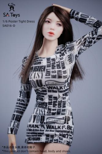 Artikelbild des Artikels “Female Poster Tight Dress (White) “