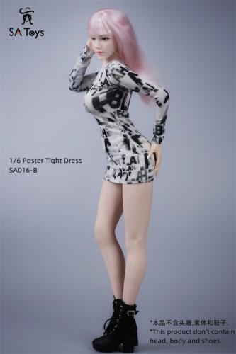 Artikelbild des Artikels “Female Poster Tight Dress (White) “