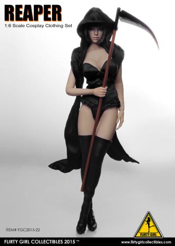 Product image of the product “Female Reaper Cosplay Clothing Set 1/6 ”