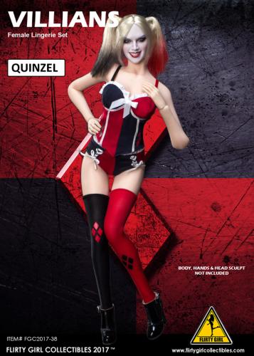 Artikelbild des Artikels “Female Villains Quinzel Set Maßstab 1:6 “