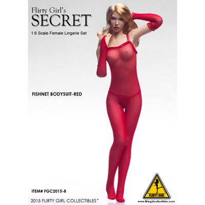 Product image of the product “FISHNET Body Suit Set 1/6 Red ”