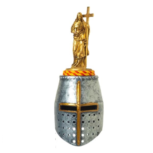 Artikelbild des Artikels “Fire Phoenix Metal Gold Cross Hospitaller Helmet 1/6 “
