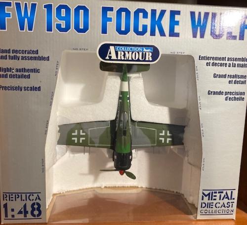 Artikelbild des Artikels “1:48 Franklin Mint Armour Focke-Wulf FW190 IV/JG3 „Udet“ HK B11B232/98194 1:48 “