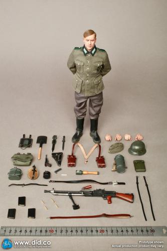 Product image of the product “Friedrich - WWII German SS Polizei-Division ZB30 Gunner - in 1/6 scale ”