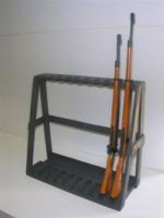 Product image of the product “Rifle Rack made of wood and painted 1/6 scale ”