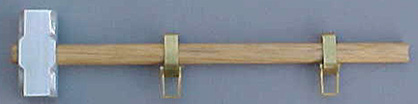Product image of the product “SDKFZ, Schlaghammer mit Halterung ”
