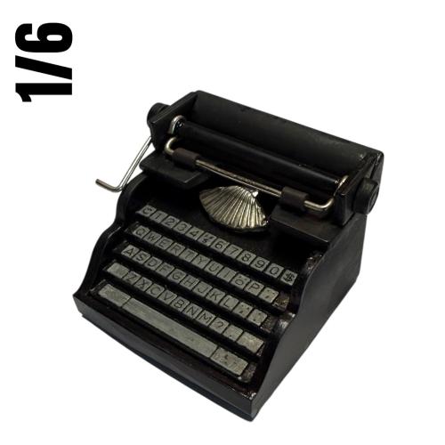 Artikelbild des Artikels “German Typewriter, Schreibmaschien, Metal 1/6 “