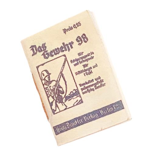 Product image of the product “Gewehr 98 Dienstuntericht Heft  zum blättern 1/6 ”