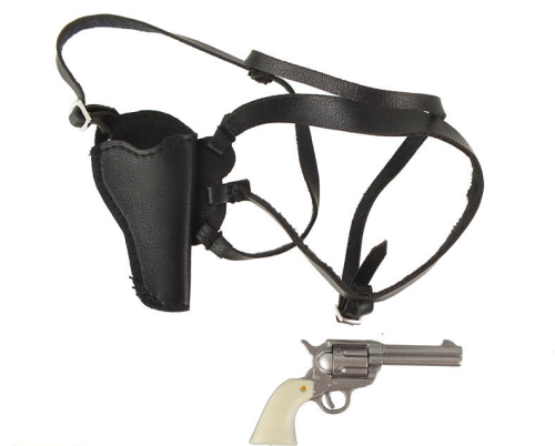 Artikelbild des Artikels “Western Halfter schwarz mit Colt “