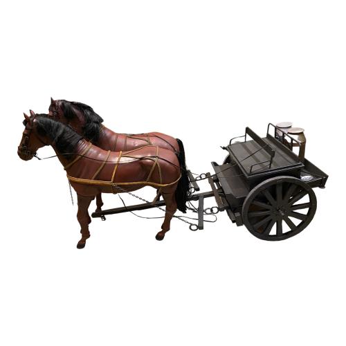 Artikelbild des Artikels “Handgefertigter Heeresfeldwagen aus Metal in 1/6 “