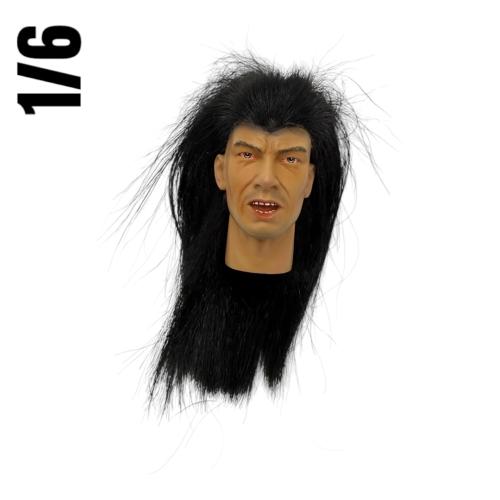 Artikelbild des Artikels “Samurai Kopf B 1/6 mit Echthaar “