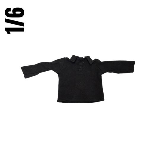 Artikelbild des Artikels “Polo  (Black)  1:6 Long Sleeve “
