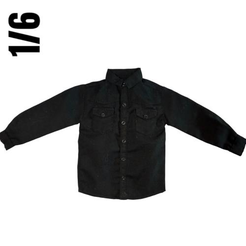 Artikelbild des Artikels “Cowboy Shirt Schwarz (zum knöpfen) “