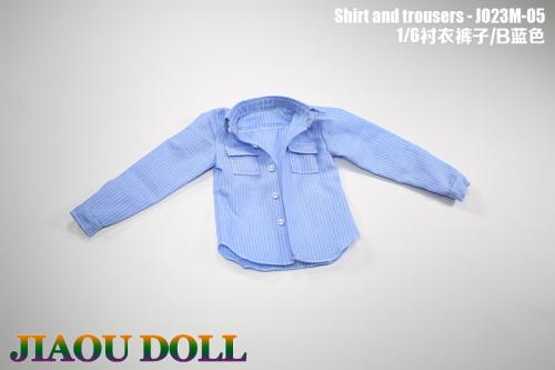 Product image of the product “Shirt with Stripes (Blue) 1/6 ”
