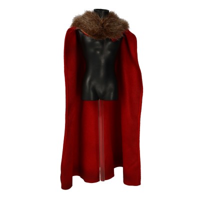 Artikelbild des Artikels “1:6 Velvet Cape with Fur Collar (Red) “