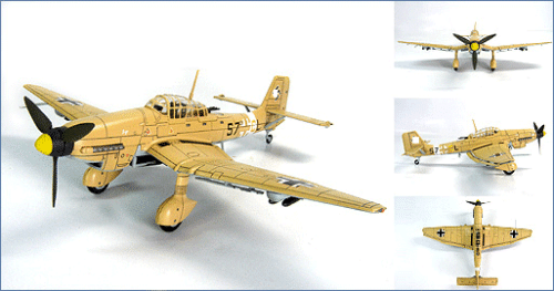 Artikelbild des Artikels “1:72HOBBY MASTER  JU 87D STUKA LUFTWAFFE StG 3, LIBYA, NOVEMBER 1942. “