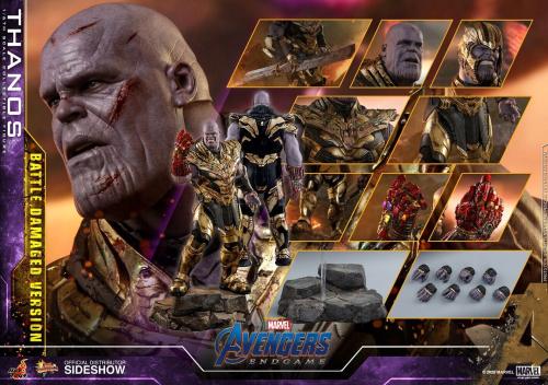 Product image of the product “1/6 Scale Thanos - Battle Damage Version - Avengers: Endgame with Shipper ”
