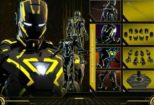 Artikelbild des Artikels “Neon Tech Iron Man 2.0 Mark VI 1/6 DIECAST “
