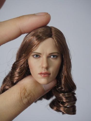 Artikelbild des Artikels “Black Widdow Female Head Sculpt  mit Echthaar 1:6 “