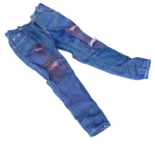 Product image of the product “Jeans battle damaged with blood 1/6 ”