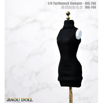 Product image of the product “Female Turtleneck Sweater (Black) ”